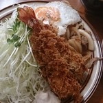 馬場南海 - エビフライ定食（800円）