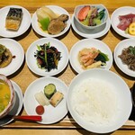 こりょうり たか屋 - 昼御膳コース◆こだわりの土鍋ごはんに8種のこりょうりを愉しむ、1日10食限定プラン
            ¥2,970