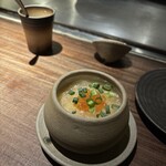 293914794 - いくらと蟹あんかけの玉地蒸し