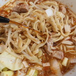 ラーメン二郎 - 赤酢投入～♪