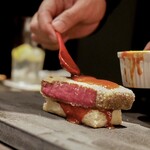 YORONIKU TOKYO AZABUDAIHILLS - ロゼカツサンド