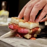 YORONIKU TOKYO AZABUDAIHILLS - ロゼカツサンド