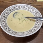 ステーキハウスフジ - スープ