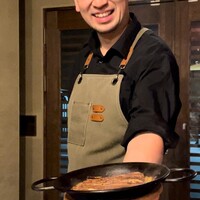 上六ワイン - 穴子のパエリア！w