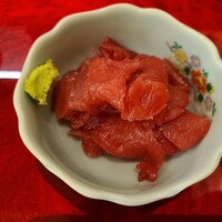 寿司福島 - 自分で削れる中落ち