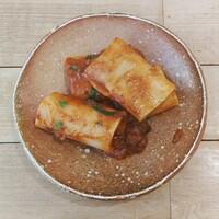 セミーナ - 水だこのミンチの入ったアラビアータ パッケリ
