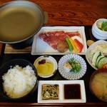 味心 晶 - 淡路牛ステーキ膳1780円