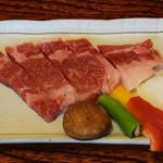 味心 晶 - 淡路牛ステーキ