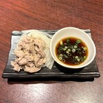 焼肉きたじま - 和鶏のせせりポン酢です(o^^o)