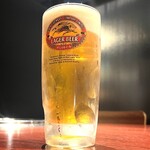 焼肉きたじま - キリンラガーの生ビールです(o^^o)