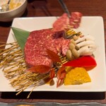 焼肉きたじま - 美しく美味しい上質な和牛ヒレです！(o^^o)