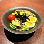 焼肉きたじま - 店主のご好意で2皿に分けて頂きました(o^^o)