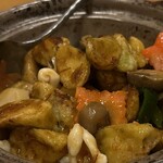 双龍居 池田町本店 - 海鮮と茄子のXO醬煮込み