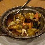 双龍居 - 海鮮と茄子のXO醬煮込み