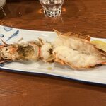 やきとり山平 - エビ焼き