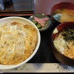 そば繁 - かつ重とサービスのお蕎麦