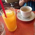 aqua - オレンジジュースとコーヒー