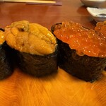 魚善 - 最後に雲丹といくらを