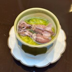 THE SUSHI TOKYO 旬 - ほたるいかの茶碗蒸し