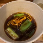 いかれたヌードル フィッシュトンズ - つけ汁