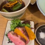 いかれたヌードル フィッシュトンズ - 鴨肉