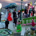 Hôtel de Paris Monte-Carlo - 中庭で結婚式をやってました