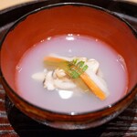 日本料理 研野 - 2025.3 明石の鯛と蛤（はまぐり）のお椀