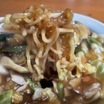 きく屋 - 『五目焼きそば』の麺