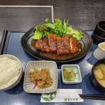 喜久水庵 - 料理写真:仙台味噌カツ定食
