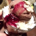 松阪牛焼肉　一徹 - パフェ