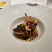 巴里 夕顔 - オプションで追加した温菜のフォアグラのポアレ
                これは追加して正解でした！美味しかった〜