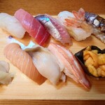 魚河岸 ひかり寿司 - ■おまかせ特撰握り