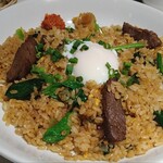 ベビー フェイス プラネッツ - 料理写真:牛ハラミと半熟玉子のコク旨チャーハン