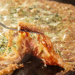 浅草もんじゃ 風鈴 - もんじゃ完成