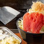 浅草もんじゃ 風鈴 - 明太、餅、チーズもんじゃ