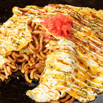 浅草もんじゃ 風鈴 - オムソバ