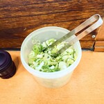 加賀 - 取り放題の葱。