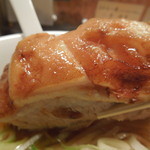 人類みな麺類 - 極太チャーシュー、今までで最大