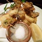 魚屋 忠兵衛 - キスの大葉揚げ