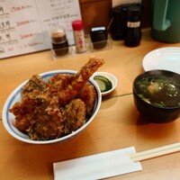 北新地 天富 - 海老天丼