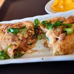 GOHAN-YA あたしんち - 納豆オムレツ断面