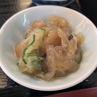 一つ木竹林草 - クラゲの酢の物