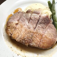 ビストロ グルマン - ランチプレート 鹿児島県産茶美豚のロティ