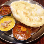 印度料理シタール - トリプルカレーセット　