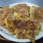 井上お好焼 - 肉玉子入りお好み焼き 200円