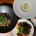 Osteria Splende - lunchコース例