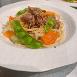 Osteria Splende - ホタルイカのオイルパスタ