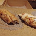 鮨 さいとう - 穴子塩とタレ