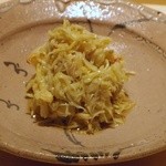 鮨 さいとう - 毛ガニ味噌和え〜出汁酢で〜