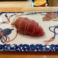 一心鮨 光洋 - ③大トロ
                ・直前に昆布締め、に切り無し